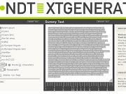 Crear textos simulados