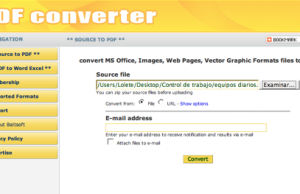 Convierte archivos pdf a otros formatos y viceversa