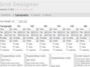 Grid Designer: Crea tablas con CSS automáticamente