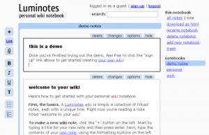 Luminotes: guarda tus notas allá donde te encuentres