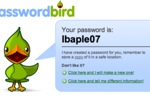 Password Bird, generador de contraseñas fáciles de recordar