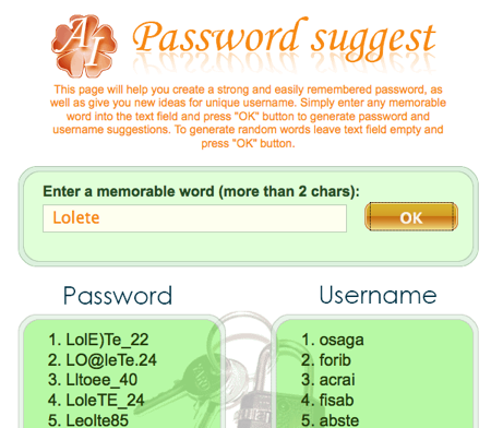 passwordsuggest