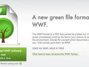 WWF un nuevo formato de archivo que no se puede imprimir