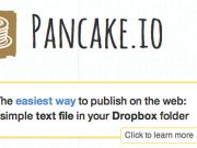 Pancake.io, una forma de compartir archivos en tu web a través de Dropbox Logo Pancake