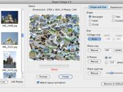 Shape Collage, una interesante forma de crear collages en nuestro ordenador Shape Collage