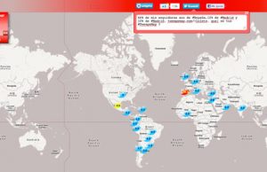 Tweepsmap, conoce de donde son tus seguidores en un mapa Tweepsmap