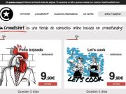Crowdtshirt, camisetas baratas gracias al crowdfunding Crowdtshirt