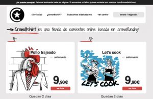 Crowdtshirt, camisetas baratas gracias al crowdfunding Crowdtshirt