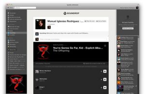 Escucha música con tus amigos a través de Internet con Spotify Soundrop