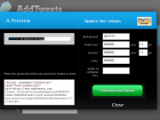 Pon tus tweets en cualquier web
