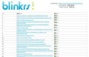 Informes de los backlinks a tu sitio