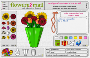 Regala una flor virtual
