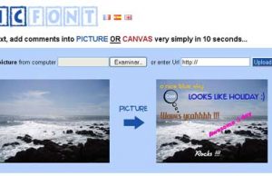 PicFont, añade textos a una imagen de forma sencilla