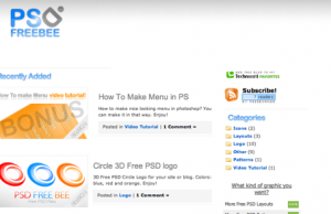 Recursos para diseñadores en PSD