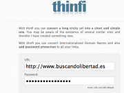 Thinfi, otro servicio para acortar URLs