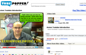 TubePopper, añade bocadillos en los vídeos de Youtube